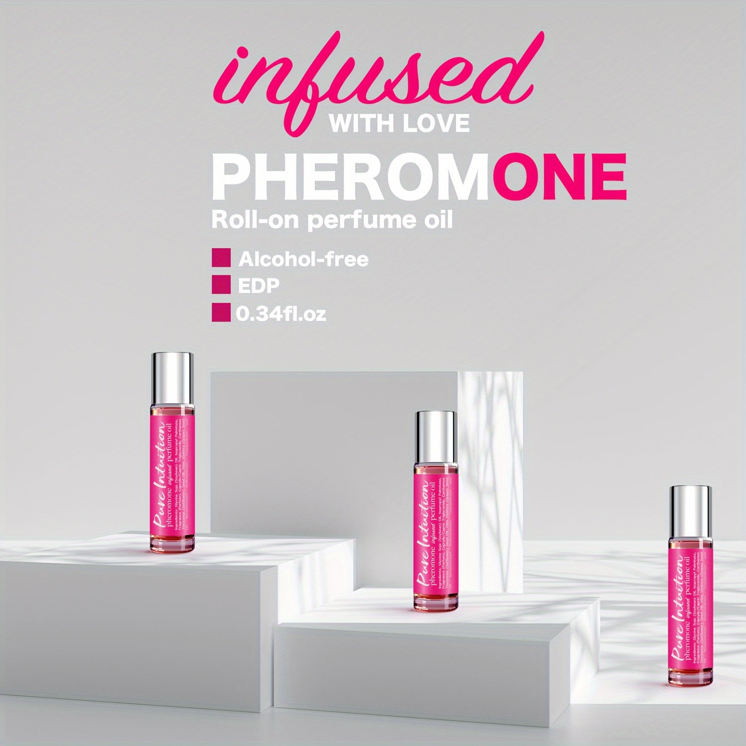 Profumo Feromone Infuso in Olio Privo di Alcol 10 ml per Attrazione