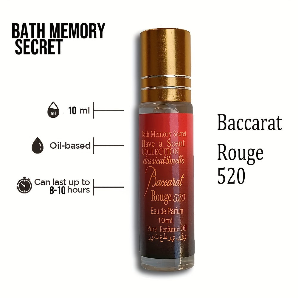 Olio Roll On Profumo Baccarat Rouge 540 Floreale Vaniglia Muschio