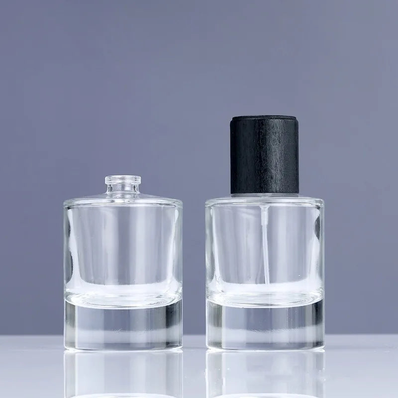 Bottiglia Profumo Vetro Trasparente 30ml Con Ugello Spray Per Campione
