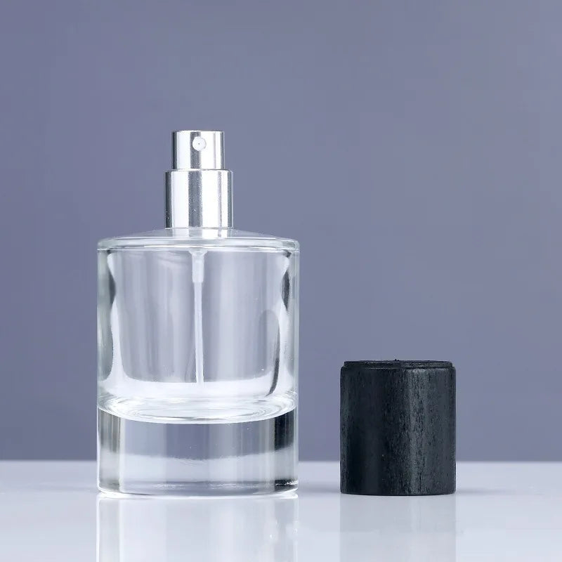 Bottiglia Profumo Vetro Trasparente 30ml Con Ugello Spray Per Campione