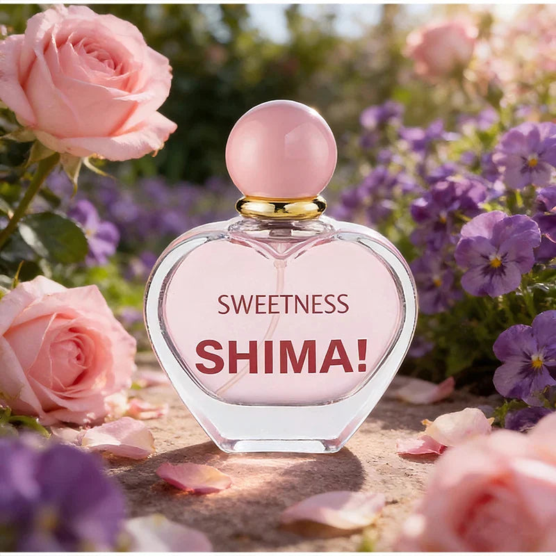 Creative Brand Unisex Heartshaped Perfume Fresh Natural Orange Berry Woody Rose Light Perfume Sweet Girlish Love Fragrance Spray