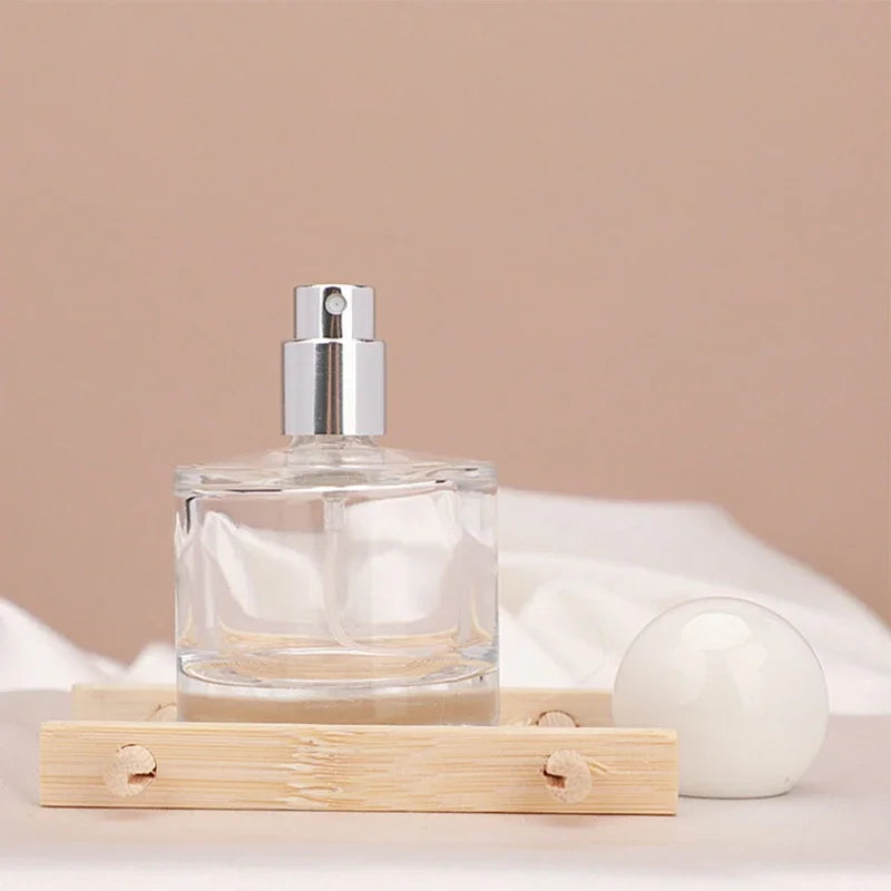 Bottiglia di Profumo Riutilizzabile Vuota in Vetro da 30 ml Portatile da Viaggio