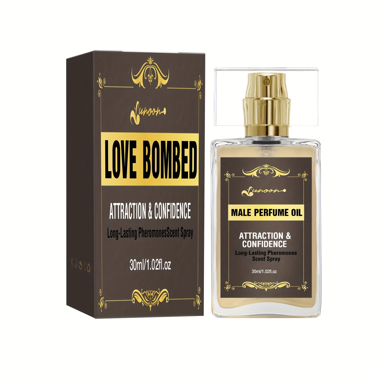 Pheromone Perfume Oil For Confidence-0